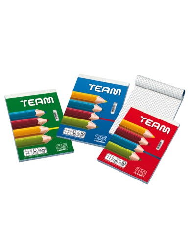 Blocco note Team 5mm 150x210mm 50gr 50fogli Blasetti (Min.Mul./10)