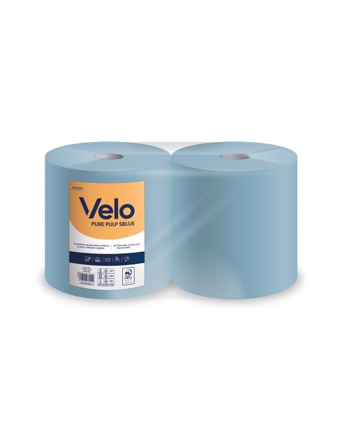 Bobine industriali a rotolo Pure Pulp Sblue 2rotoli