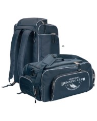 Borsone/zaino in poliestere 1680d con tracolla regolabile, 2 scomparti e tasca porta scarpe