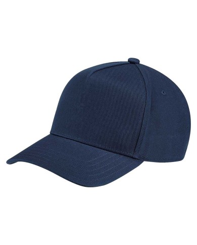Cappellino TopStar blu 5 pannelli con visiera