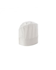 Cappello chef in TNT bianco 28,5x24cm 25pz