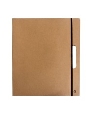 Cartelletta congresso in cartoncino, con post-it e penna (blocco a quadretti incluso)