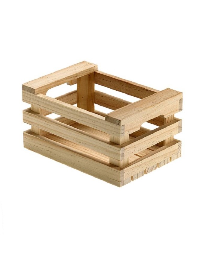 Cassetta in legno di abete Fruit 25x17x10cm