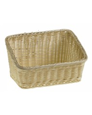 Cestino Prestige inclinato portapane in polipropilene 34x24x11/18cm