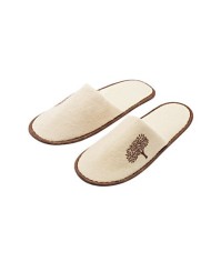 Ciabatte Natura in spugna chiuse con suola in gomma taglia unica 12paia