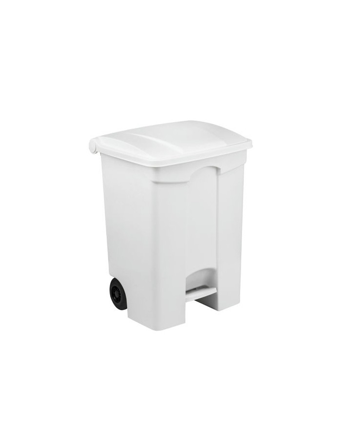 Contitop Mobile Contenitore a pedale bianco 70lt