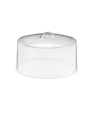 Coperchio a campana in plexiglass con maniglia Ø30,5x14cm
