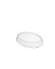 Coperchio ovale in PET per fondina 26,9x20,4x4,9cm 50pz