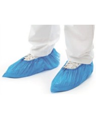 Copriscarpe in PVC blu misura unica 100pz