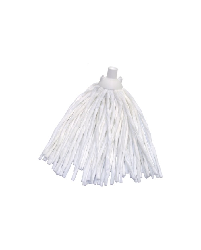 Ecomop Socket in TNT ritorto a vite bianco 160g