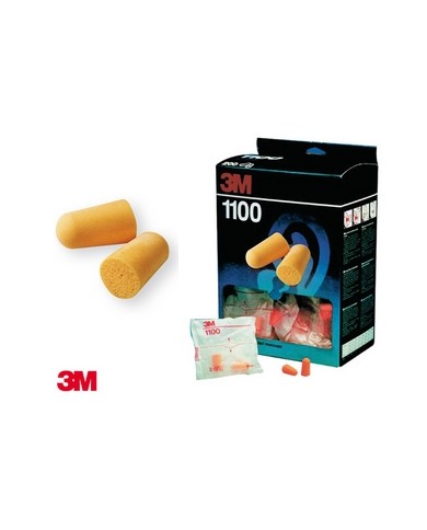 Filtri auricolari 3M 1100 monouso Norma EN 352.2 200coppie
