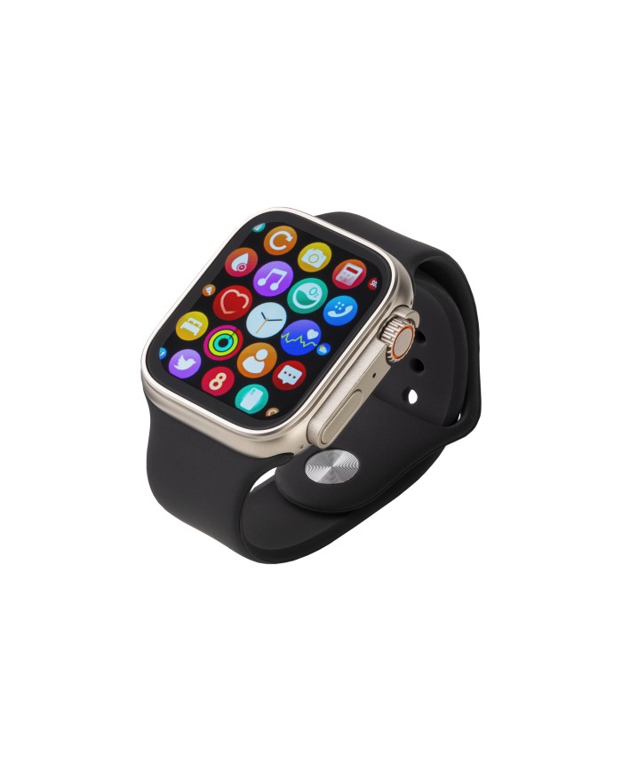 Fitness tracker con bracciale in TPU riciclato e cassa in ABS