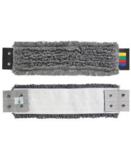 Frangia lavaggio ELPAROLL con bottoni 45x10 cm (grigia)