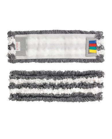 Frangia lavaggio microfibra con alette per telaio CLACK 40x11 cm