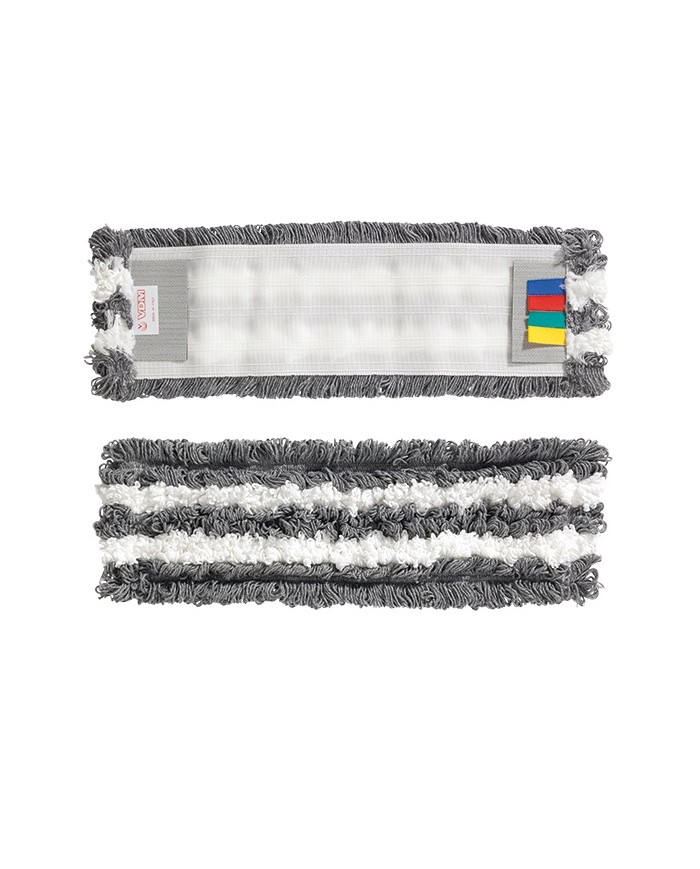 Frangia lavaggio microfibra con alette per telaio CLACK 40x11 cm