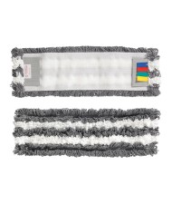 Frangia lavaggio microfibra con alette per telaio CLACK 40x11 cm