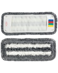 Frangia lavaggio microfibra con tasche 40x11 cm