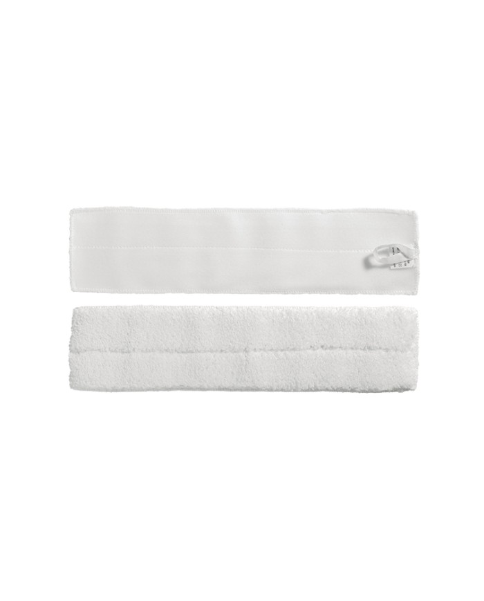 Frangia lavaggio microfibra con velcro 44x11 cm