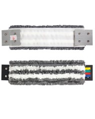 Frangia lavaggio microfibra ELPAROLL con bottoni 45x10 cm