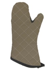 Guanto da forno professionale fiamma 220 38cm