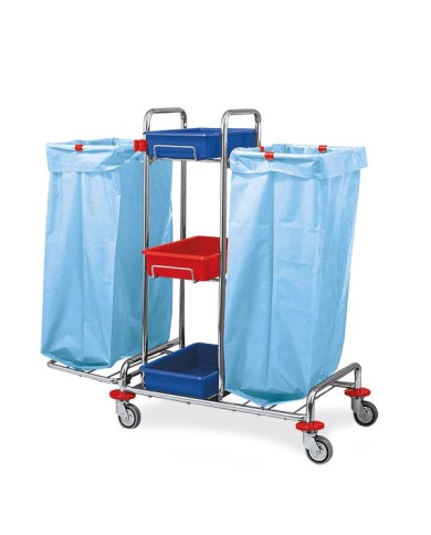 JOKER2 Carrello multiuso cromato