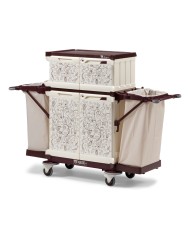 MagicArt 27 Safety Plus Carrello alberghiero chiuso decorato con motivi grafici