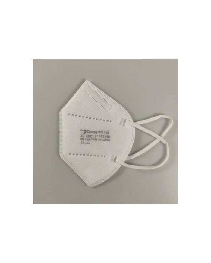 Mascherine monouso FFP2 Certificazione CE 1463 bianche Scatola da 10 pz. conf.ti singolarmente (Scad.2025)