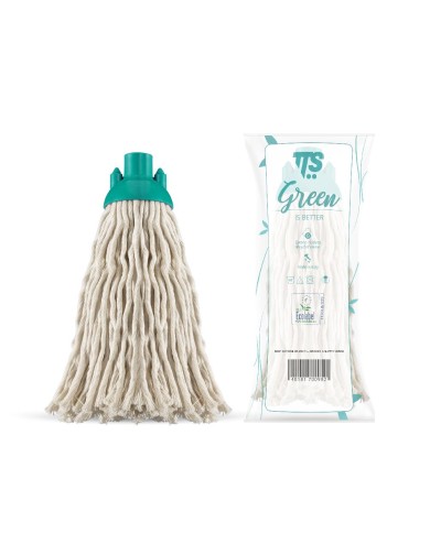 Mop cotone con attacco a vite 220g filo grosso