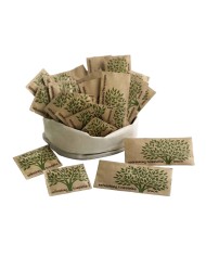 Natura Salvietta rinfrescante in TNT imbustata singolarmente al limone 6x8cm 500pz