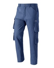 Pantalone Coast stretch multitasche lavato in capo 97% cotone 3% elastan Tg.S-3XL