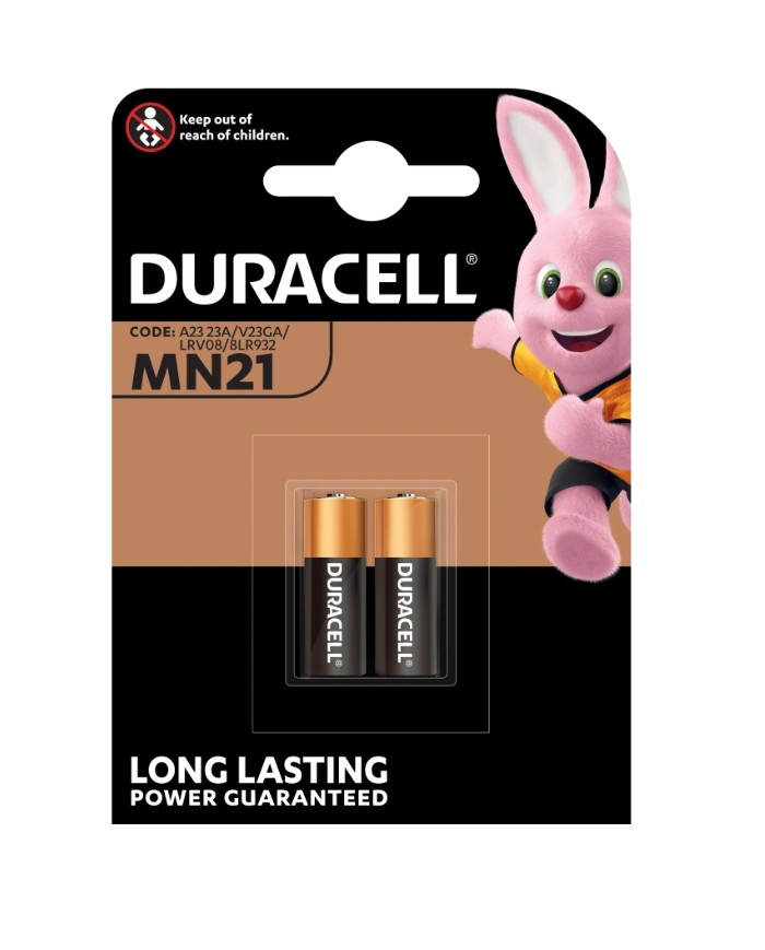 Pile - 12V (MN21) - Duracell - blister 2 pezzi