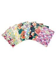 Quaderno Nature Flowers - A5 - 1 rigo - 42 fogli - 80 gr - Pigna (Min.Mul./10)