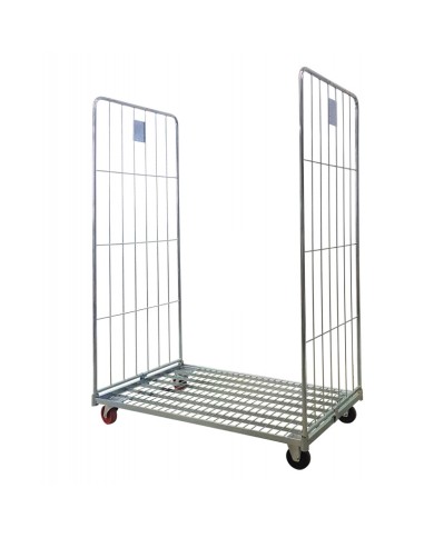 Roll Container 2 pareti doppio (1200x805x1800h) + 2 cinghie