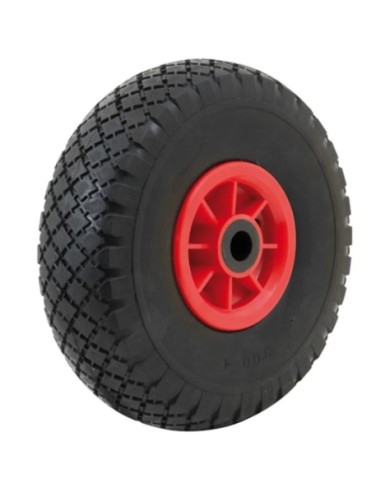 Ruota poliuretano antiforatura Ø260mm per carrelli