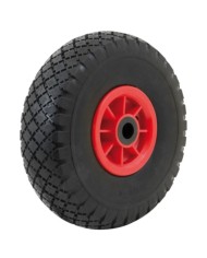 Ruota poliuretano antiforatura Ø260mm per carrelli