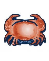 Salvietta rinfrescante in TNT sagomata granchio al limone 11x7cm 500pz