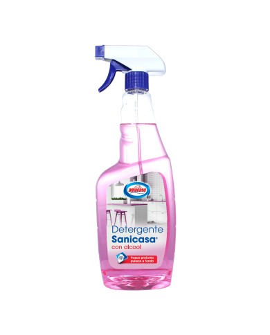 Sanicasa con alcool 750ml + spray