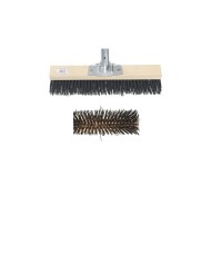 Scopa industriale 40cm legno 6 ranghi