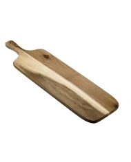Tagliere con manico in acacia 35x13x1,5cm