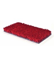 Tappeto cocco 17mm + fondo PVC bordeaux