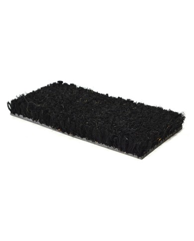 Tappeto cocco 17mm + fondo PVC nero