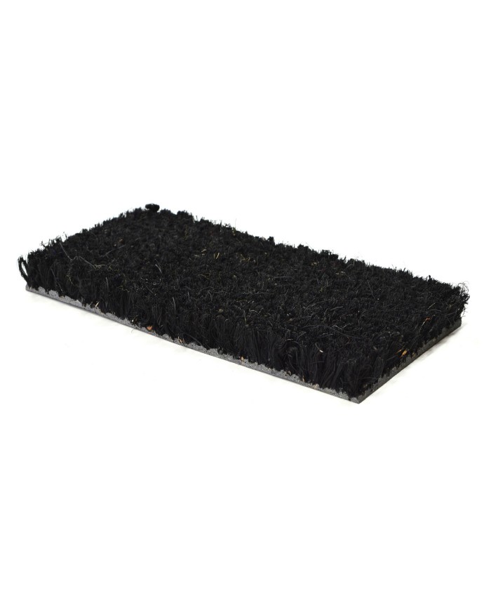 Tappeto cocco 17mm + fondo PVC nero