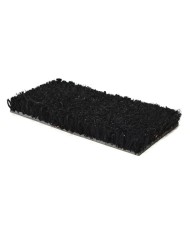 Tappeto cocco 17mm + fondo PVC nero