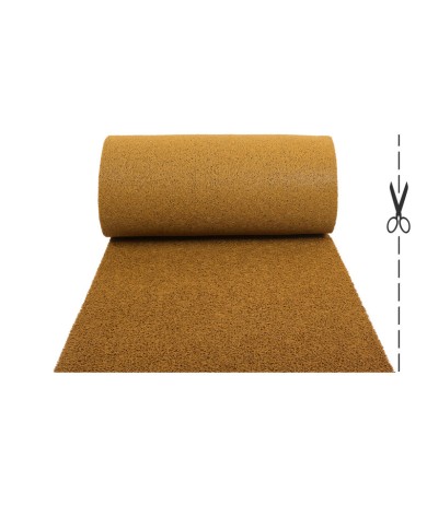 Tappeto Gipsy ricciolo vinilico da esterno beige