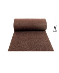 Tappeto Gipsy ricciolo vinilico da esterno marrone