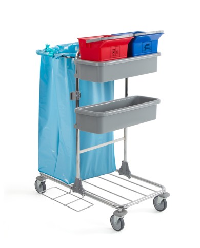 Tecno 10 Carrello cromato