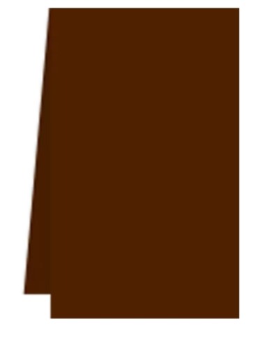 Tovaglia 100x100 Airlaid Cacao 25pzx2