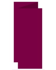 Tovaglia 100x100 Cartenata goffrata Bordeaux 50pzx5