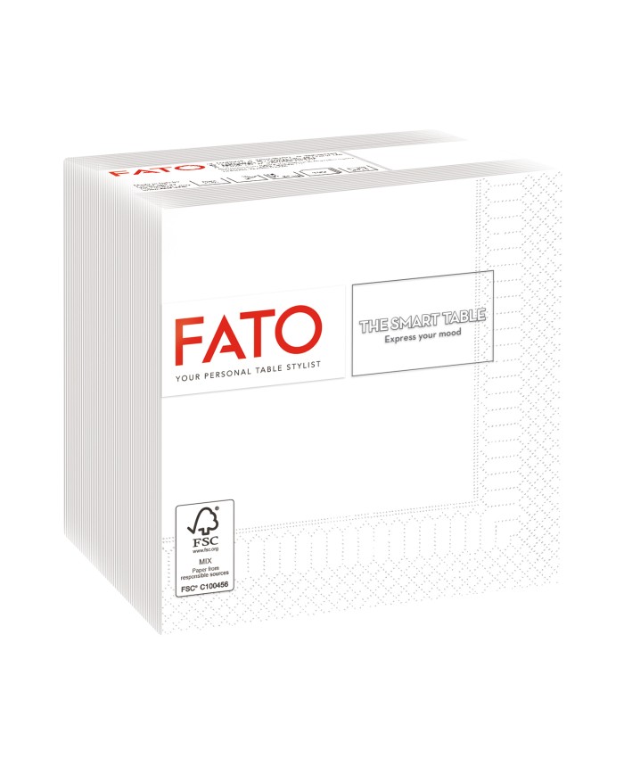 Tovagliolo 24x24 Smart Bianco 2V 100pzx24