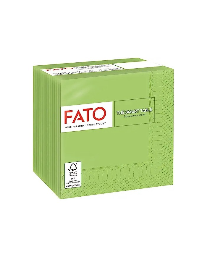 Tovagliolo 24x24 Smart Verde mela 2V 100pzx24